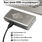 Подарочная электронная USB-зажигалка ФСБ 4
