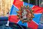 Флаг на машину с кронштейном к 100-летию ФСБ 1