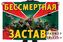 Флаг Бессмертная застава 90х135 большой