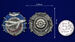 Знак ГВФ ТУ-104 За налет 500 тыс. км в бархатистом футляре (копия)  8