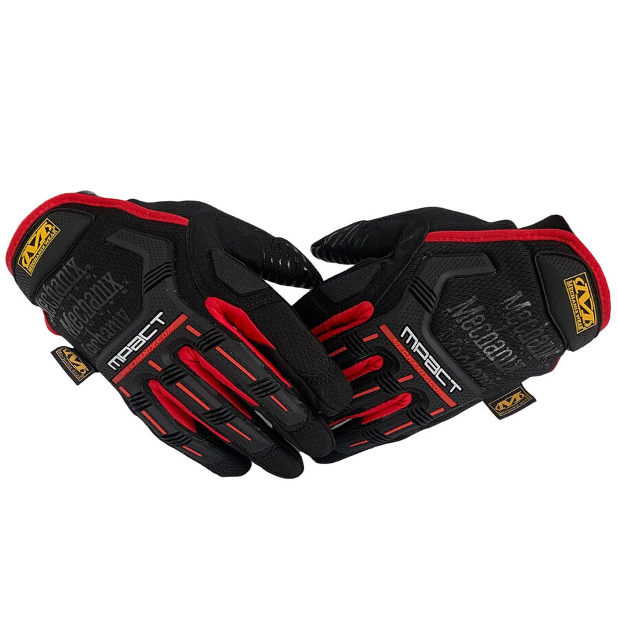Перчатки Mechanix MPact (Черно-красные)