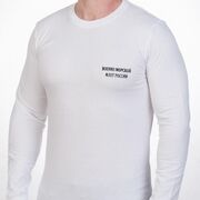 Футболка ВМФ с длинным рукавом (Белая)