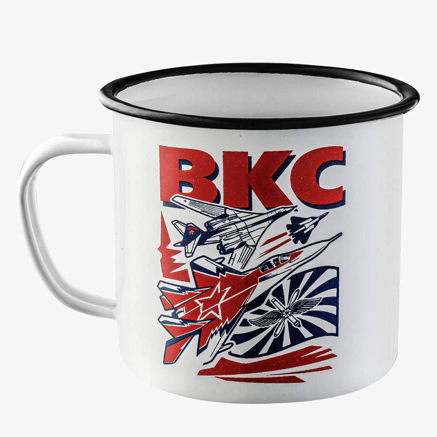 Эмалированная кружка  ВКС 