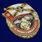 Знак в бархатистом футляре За службу в войсках РХБЗ РФ 7
