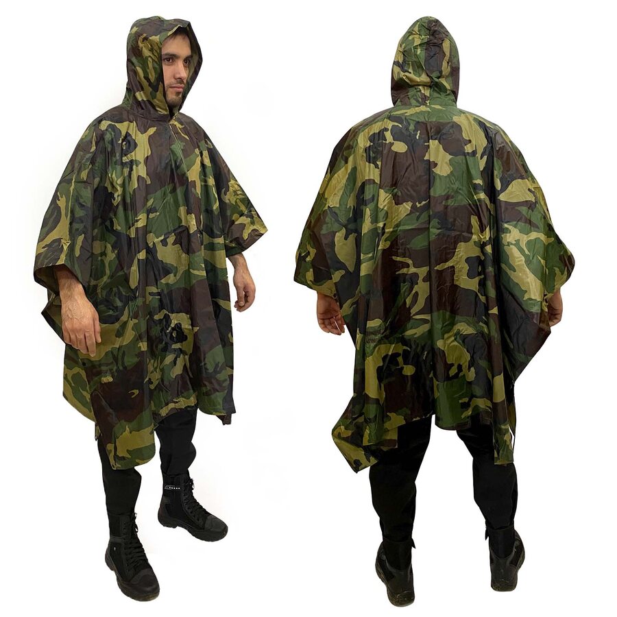 Дождевик Woodland Camo (100 х 140 см)