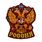 Нашивка Двуглавый орел России (9,0x7,5 см)