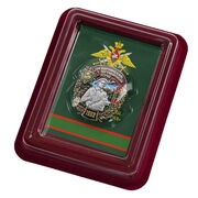 Знак 134 Курчумский пограничный отряд в наградной коробке с удостоверением в комплекте