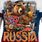  Футболка Russia Медведь Триколор 5