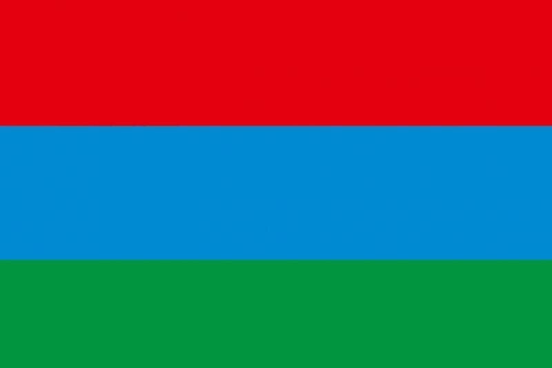 Флаг Республики Карелия