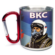 Кружка с карабином пилот ВКС