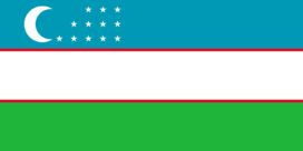 Флаг Узбекистана