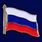 Значок Флаг России