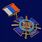 Знак За службу России (синий) 2