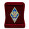 Знак в бархатистом футляре об окончании Военной академии войсковой ПВО 2