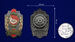 Знак в бархатистом футляре Пограничник Краснознаменного отряда 8