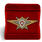 Знак в бархатистом футляре Росгвардии Классная квалификация Мастер 3