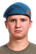 Берет ВДВ с околышем