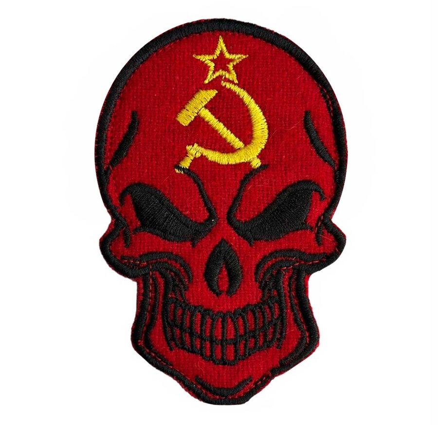 Нашивка Череп СССР