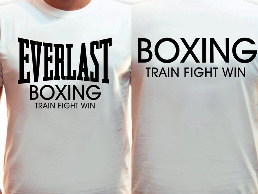 Футболка EVERLAST boxing (Белая)