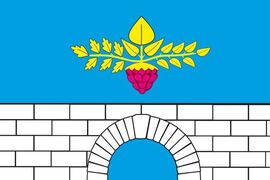 Флаг Малино Московской области