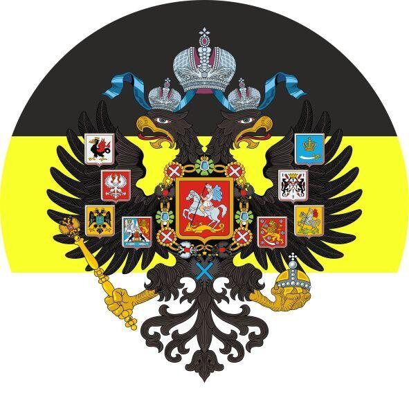 Наклейка Имперка с гербом
