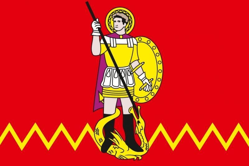 Флаг Межевского района Костромской области
