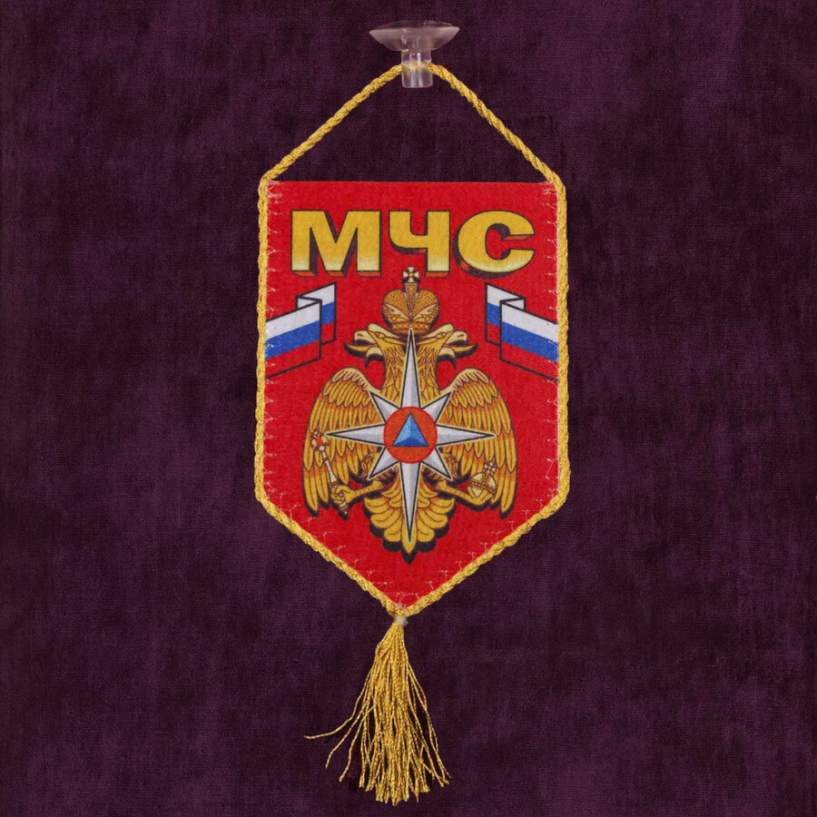 Вымпел МЧС на присоске