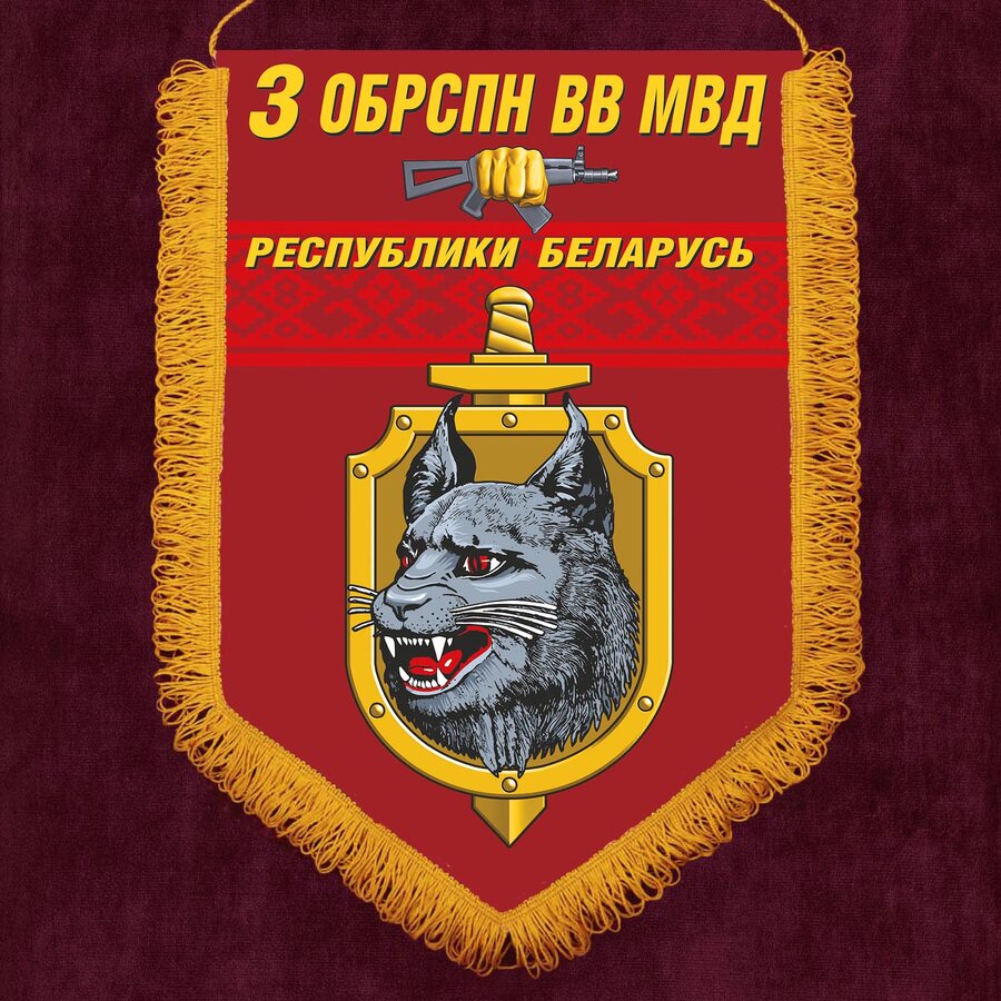Вымпел 3-я ОБрСпН ВВ МВД Республики Беларусь