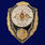 Знак в бархатистом футляре Отличник РХБЗ 7