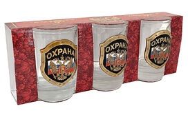 Стопки Охрана (3 шт)