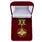 Знак отличия За службу в военной разведке в бархатистом футляре 1