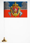 Флажок настольный 100 лет УГРО