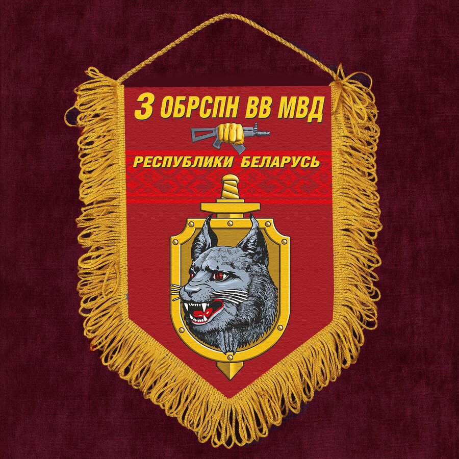 Военный вымпел 3-я ОБрСпН ВВ МВД Республики Беларусь
