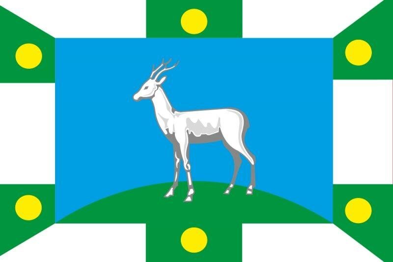 Флаг Волжского района Самарской области