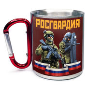 Кружка с карабином символика Росгвардии