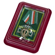 Орден пограничника За доблестную службу на границе в наградной коробке с удостоверением в комплекте