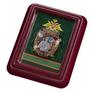 Знак 54 Приаргунский Краснознамённый Пограничный отряд в наградной коробке с удостоверением в комплекте