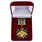 Знак в бархатистом футляре За службу в Таджикистане Федеральной Пограничной Службы