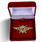 Знак в бархатистом футляре Росгвардии Классная квалификация Мастер (специалист 1-го класса)
