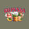 Футболка с термотрансфером Russia баня (Хаки) 3