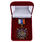 Знак в бархатистом футляре За службу России (красный) 1