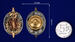 Почетный знак в бархатистом футляре 15 лет ВЧК-ГПУ (1932 г.) 5