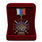 Знак в бархатистом футляре За службу России (красный) 3