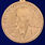 Медаль в бордовом футляре Генерал армии Штеменко 5