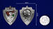 Знак в бархатистом футляре Старший пограннаряда СССР 8
