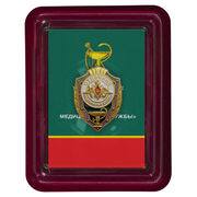 Знак Отличник медицинской службы в наградной коробке с удостоверением в комплекте