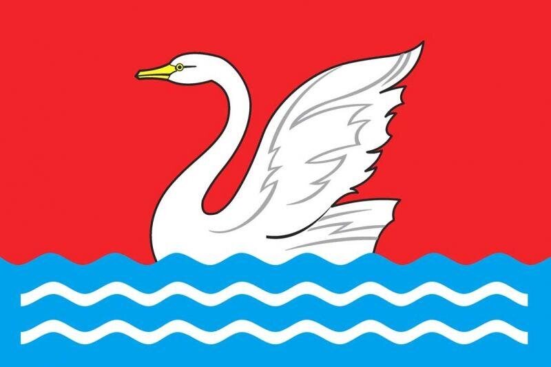 Флаг Долгопрудного 90х135 большой