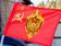 Флаг на машину с кронштейном 100 лет ВЧК-ФСБ 1