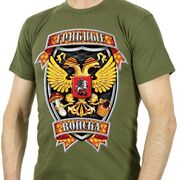 Футболка Грибные Войска (Хаки)