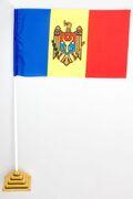 Флажок настольный Молдова